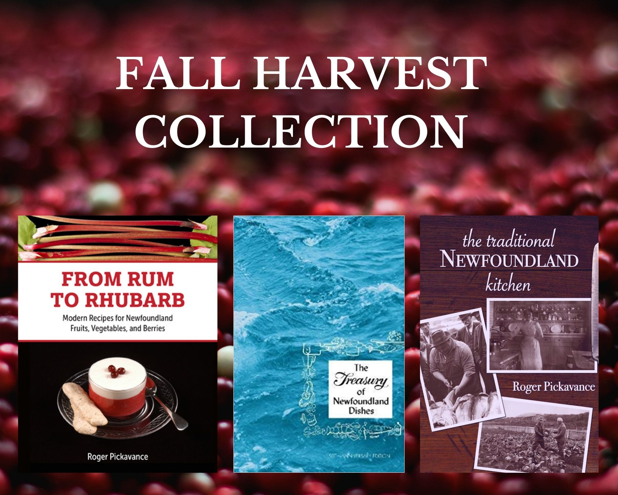 Three cook books fro preserving food