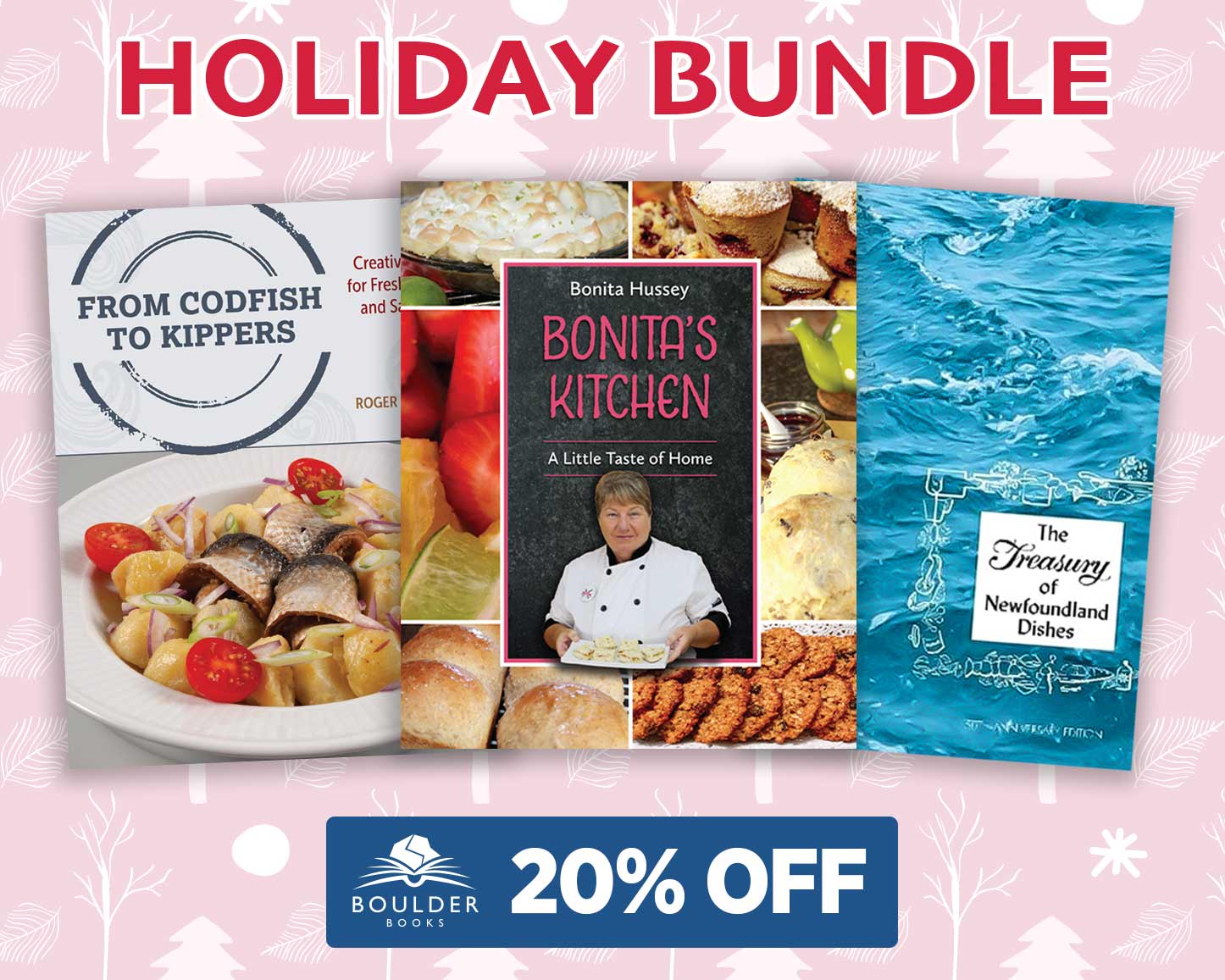 Picture of covers of cookbooks